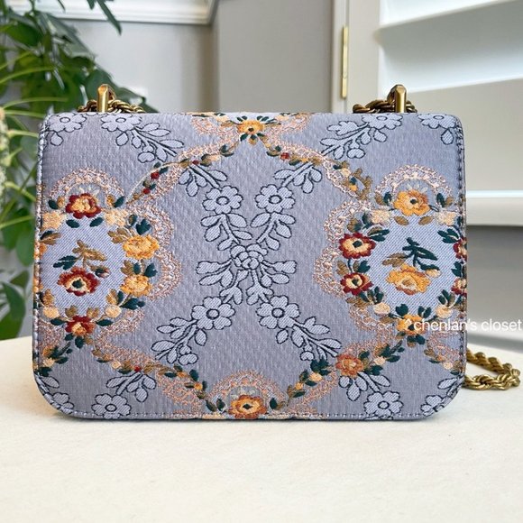 🔥Tory Burch Eleanor Small Jeweled Logo Shoulder Bag - Picture 3 of 17